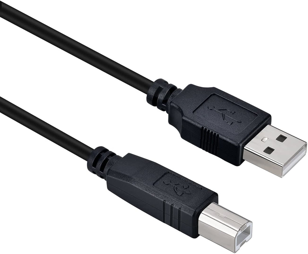 Unity Electronic USB 2.0 Cable A Male to B Male Cable for Printer Scanner