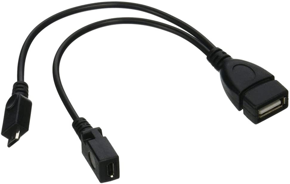 Unity Electronic Micro USB Host OTG Cable with Micro USB Power