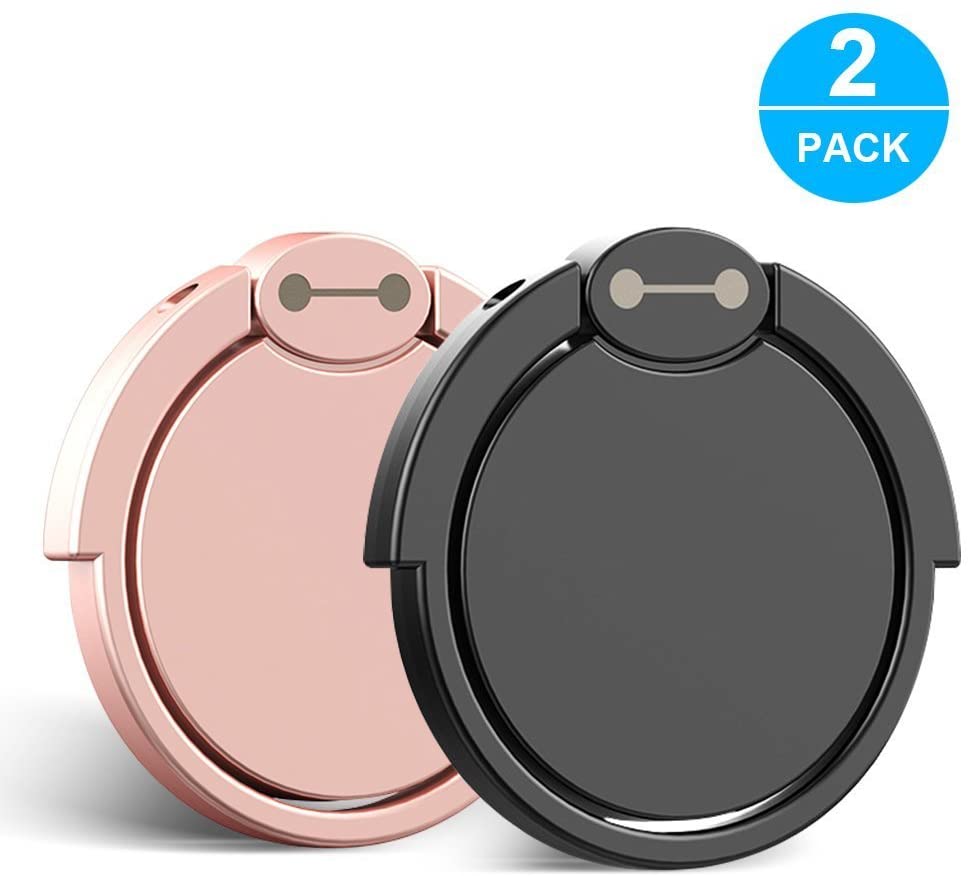 Unity Electronic Cell Phone Ring Holder Stand,2 Pack 360??Rotation