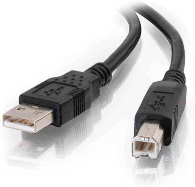 Unity Electronic USB Cable - USB 2.0 A Male to B Male Cable for Printers, Scanners