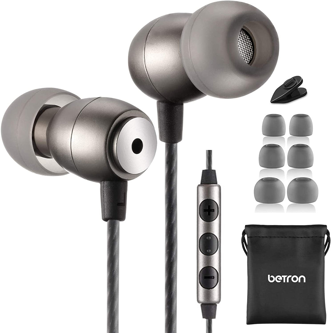 Unity Electronic Earphone with Mic and Volume Control, Noise Isolating