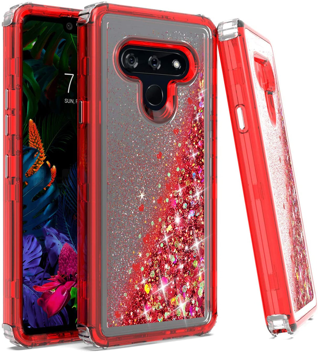 Unity Electronic Glitter Liquid Full Body Cell Phone Case for phone Stylo 6
