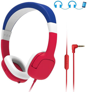 Unity Electronic Kids Headphones Wired On-Ear Headsets for Kids with Mic