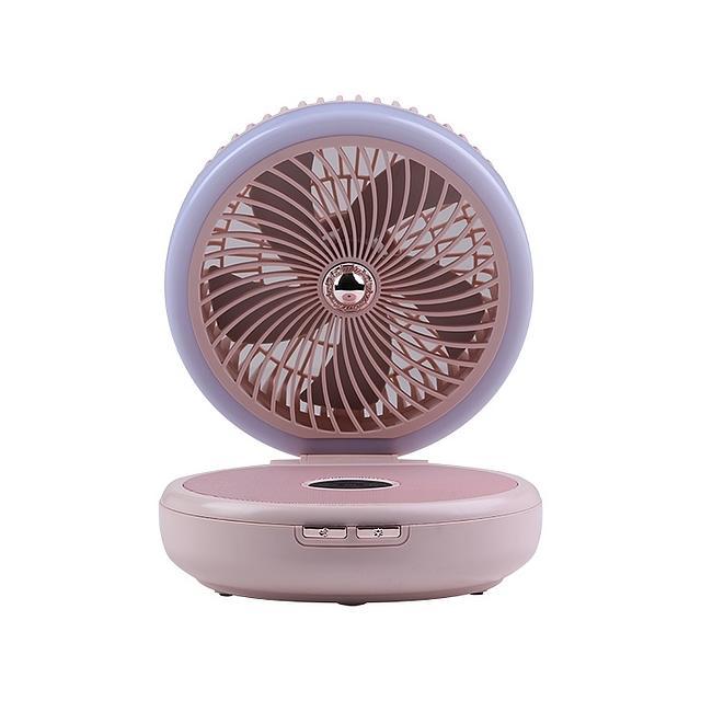 Unity Electronic Wireless Microphone Speaker USB Fan With LED Light